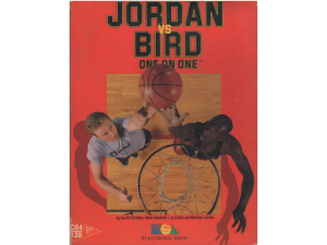 Jordan VS Bird – One on One